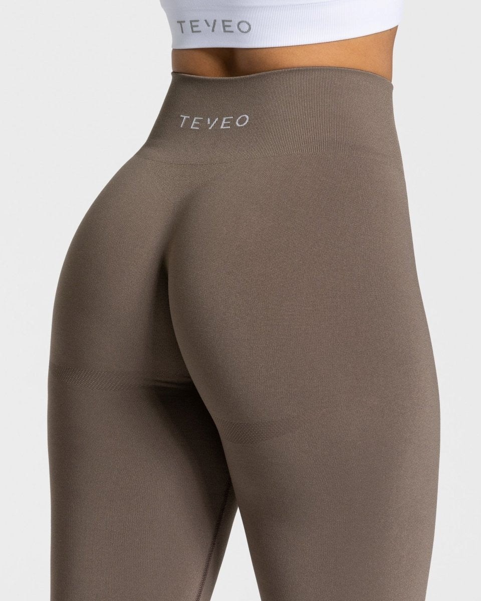 TEVEO Classy Leggings Taupe | 58236TDKF