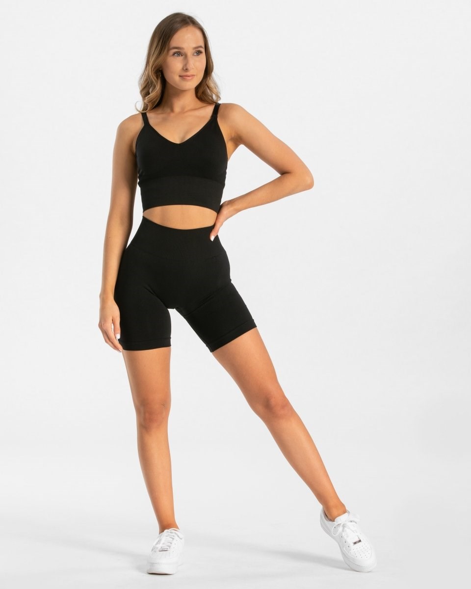 TEVEO Classy Shorts Noir | 65438NOAY