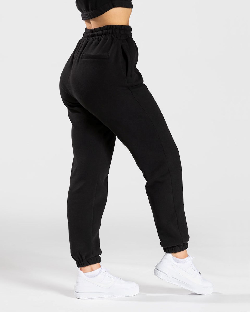 TEVEO College Oversized Jogger Noir | 46259BNFJ