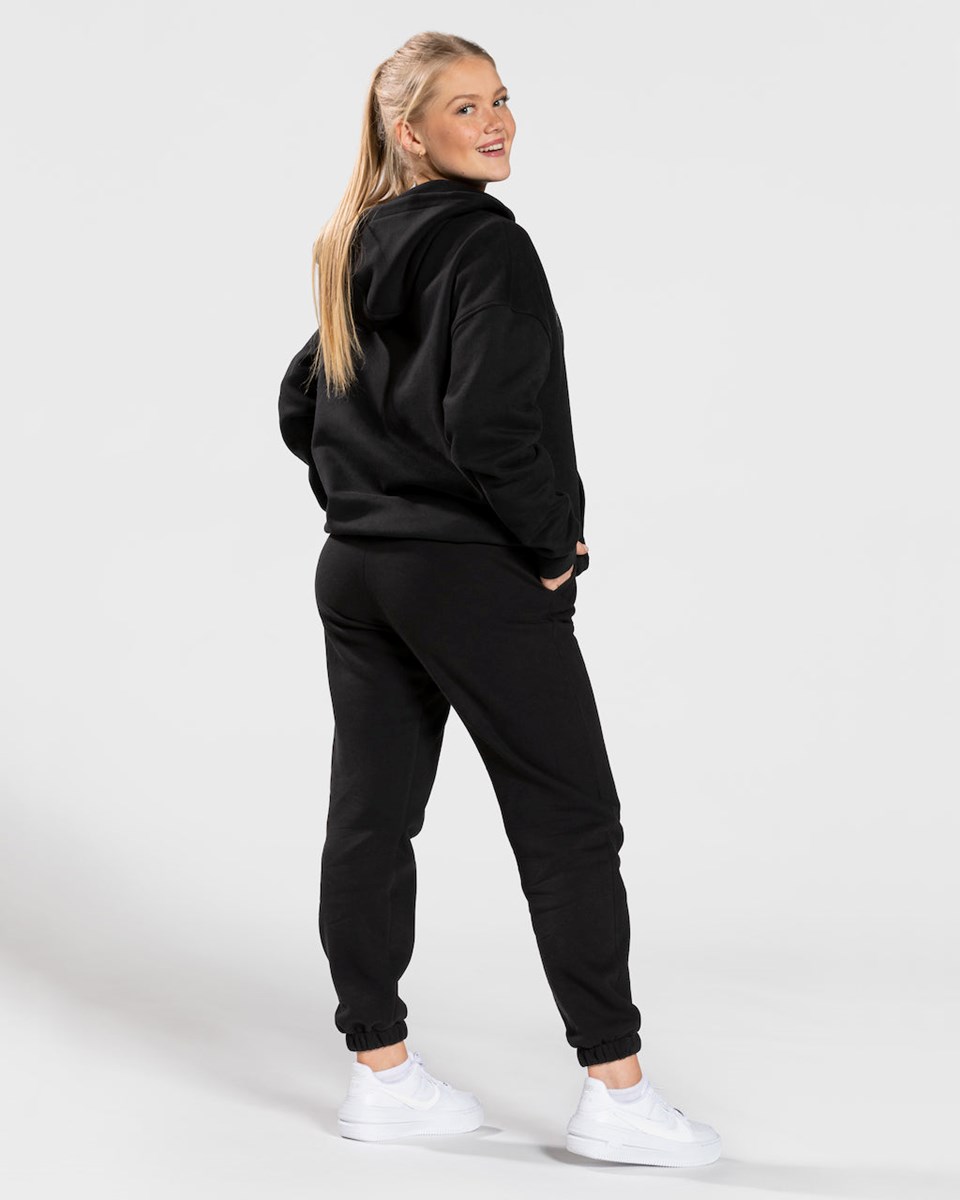 TEVEO College Oversized Jogger Noir | 46259BNFJ