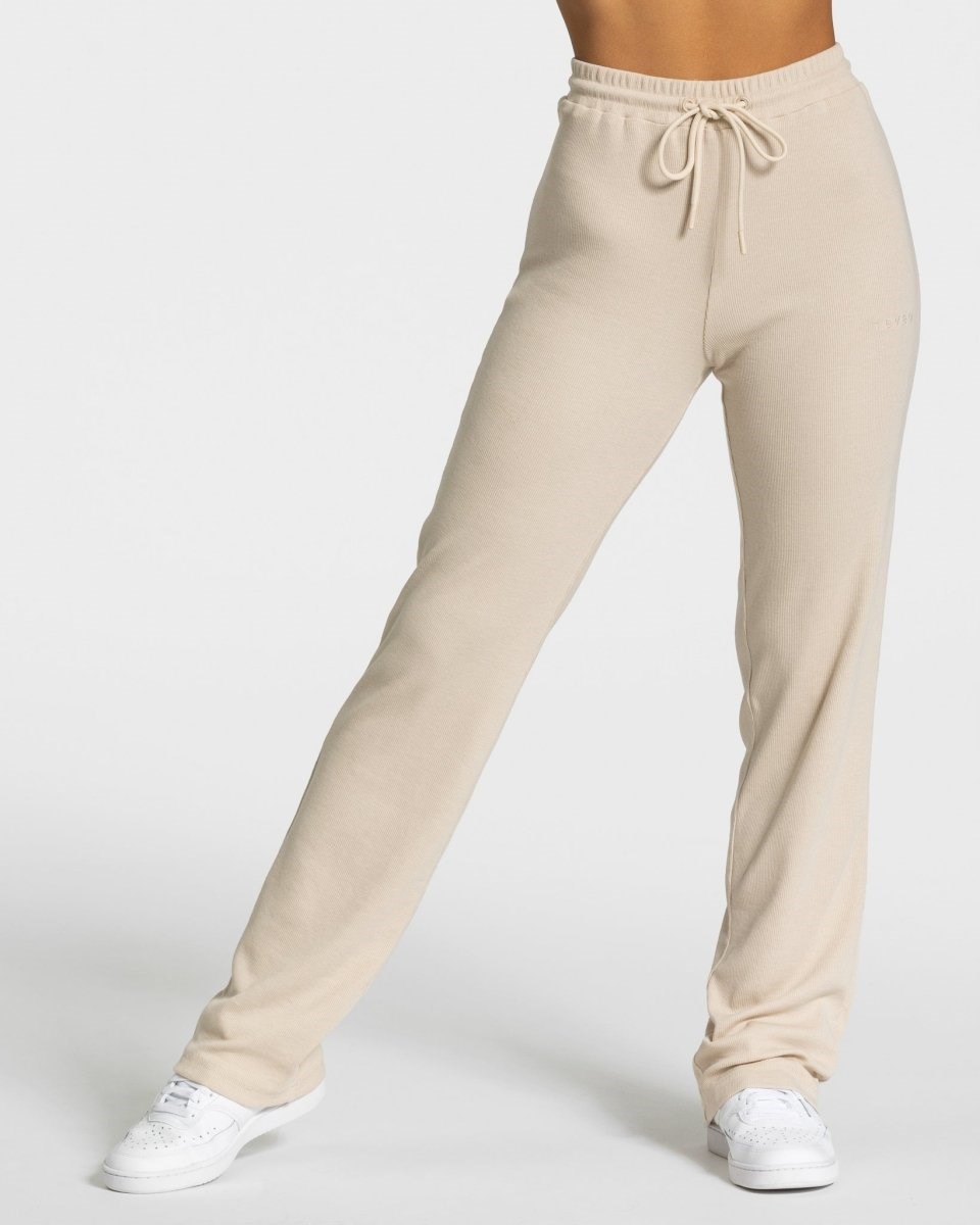 TEVEO Lounge Pants Beige | 73015SRJV