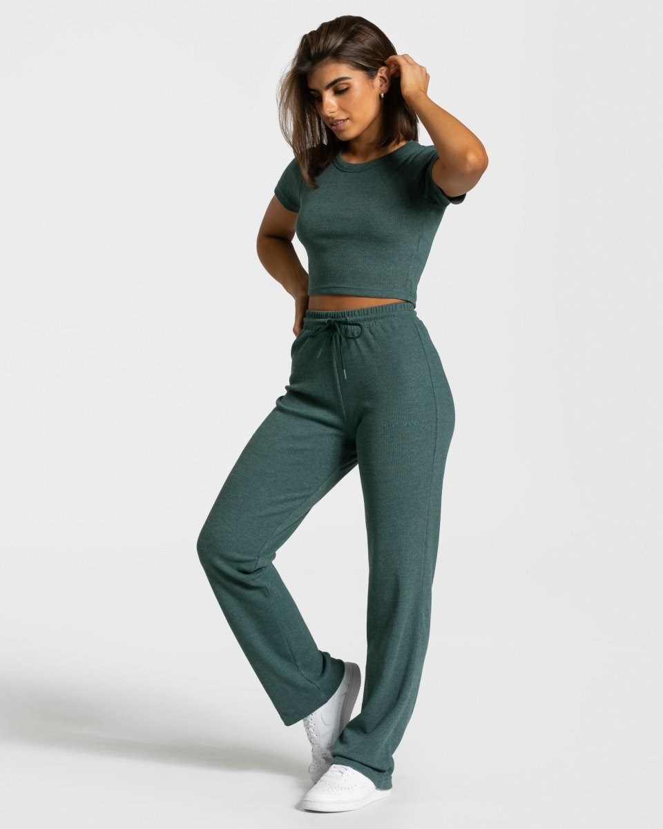 TEVEO Lounge Pants Vert Foncé | 84319ILTB