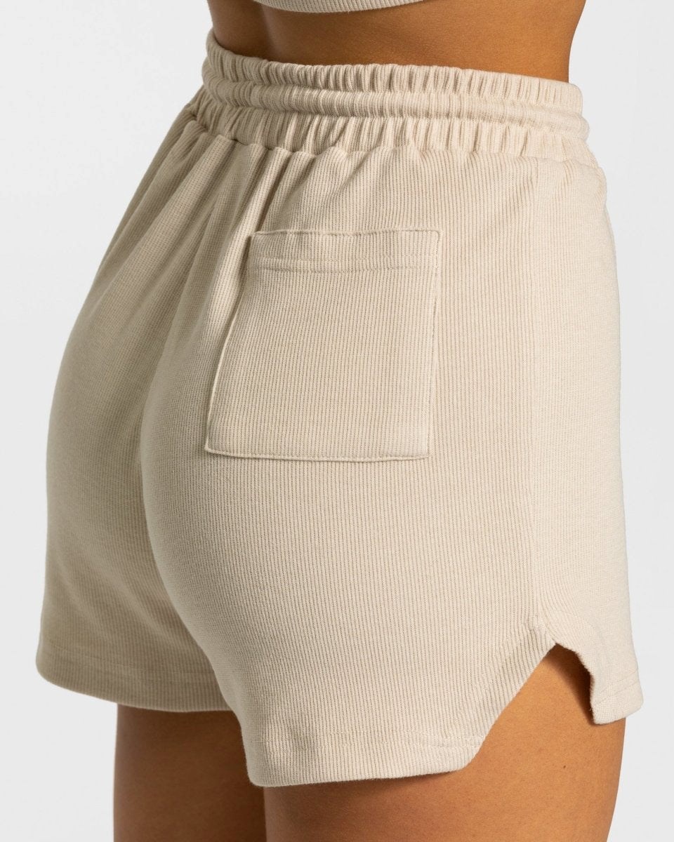 TEVEO Lounge Shorts Beige | 53794RTZY