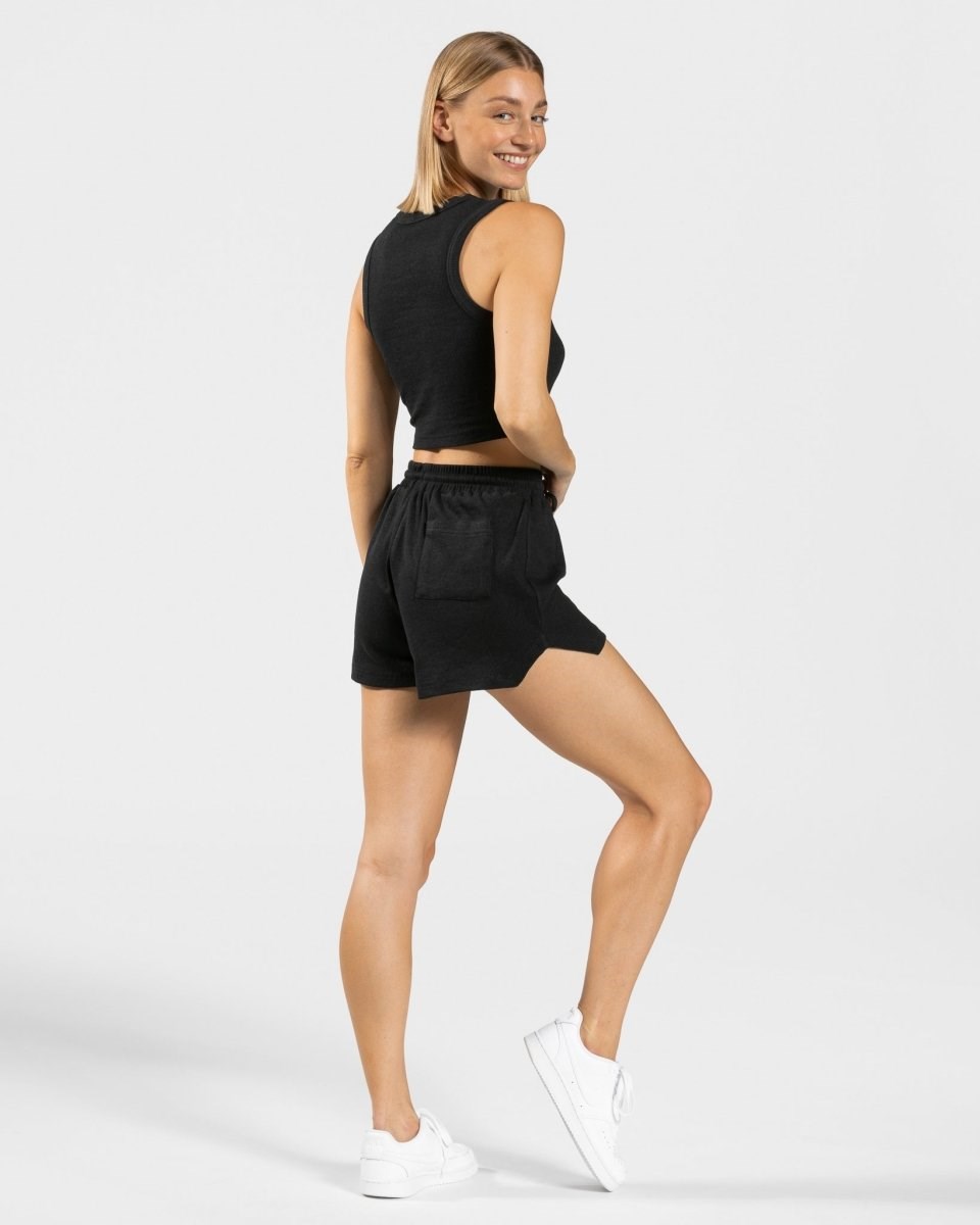 TEVEO Lounge Shorts Noir | 15483KJZM