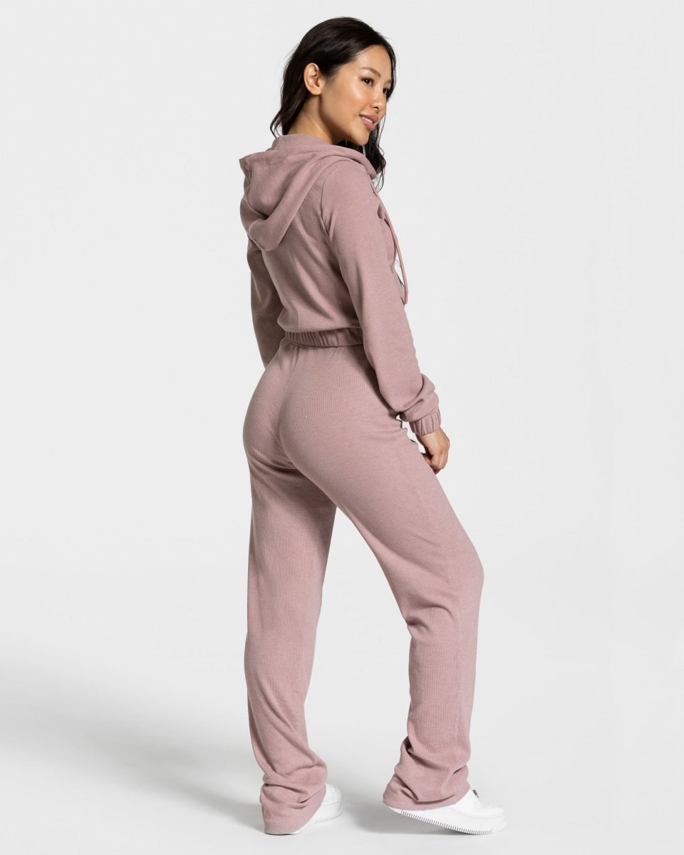 TEVEO Lounge Zip Hoodie Rose | 58431PYXR