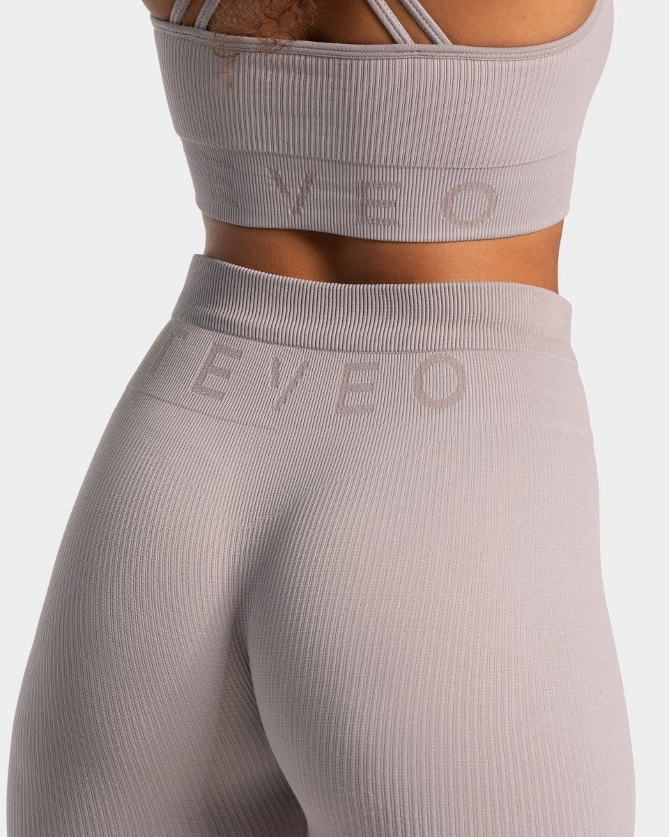 TEVEO Nervuré Leggings Stone | 80613ZHRM