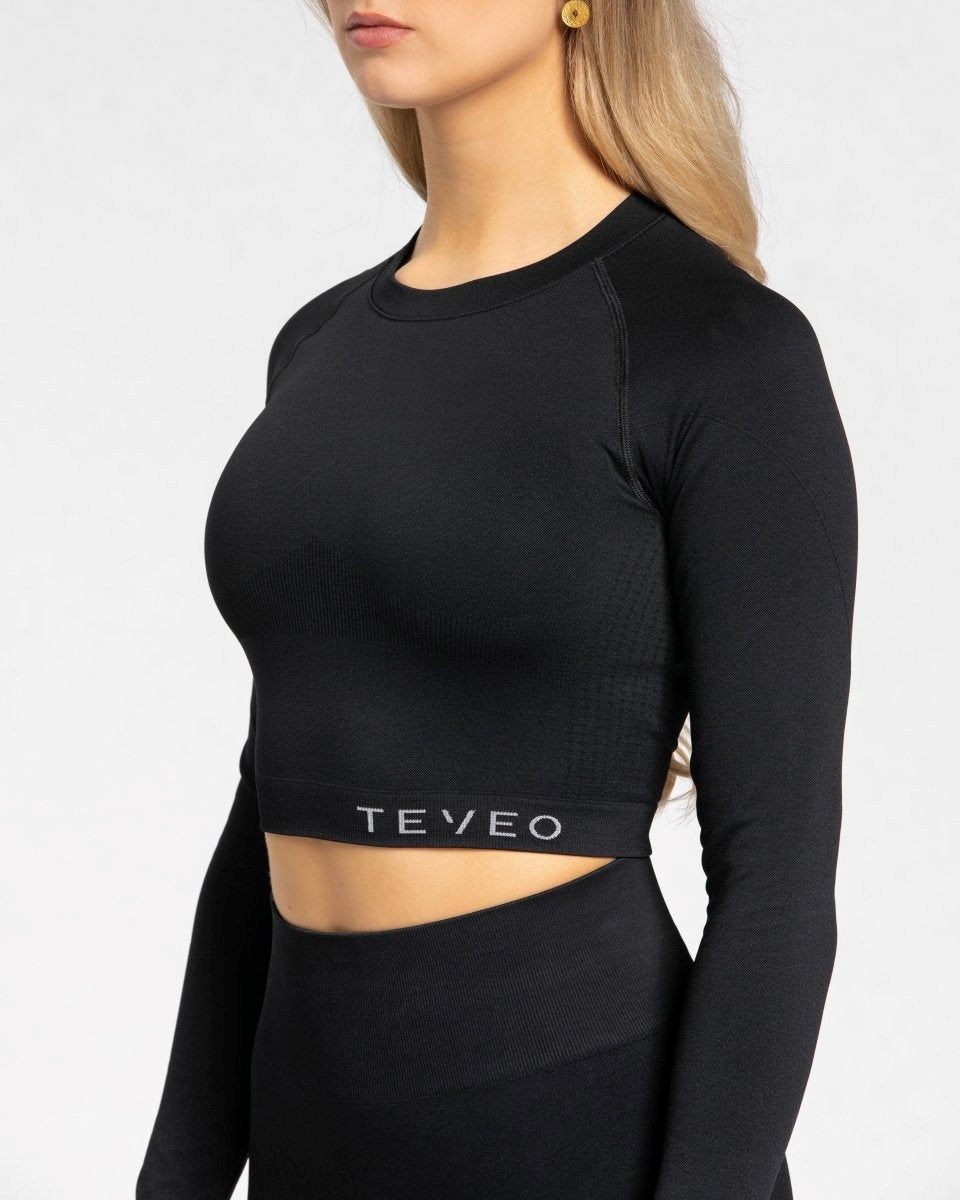 TEVEO Power Longsleeve Noir | 79564GNVS