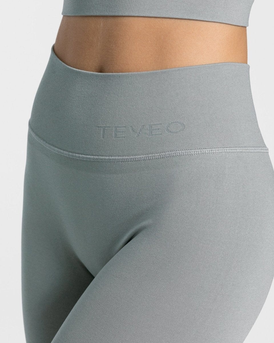 TEVEO Sassy Slit Leggings Bleu | 25384ACML