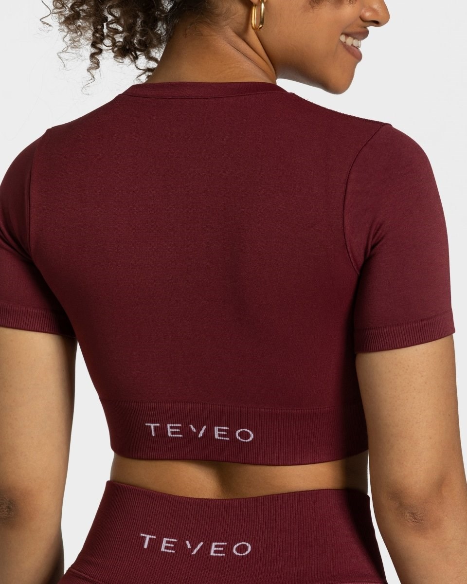 TEVEO Sensation Crop Top Rouge | 98473BFKQ