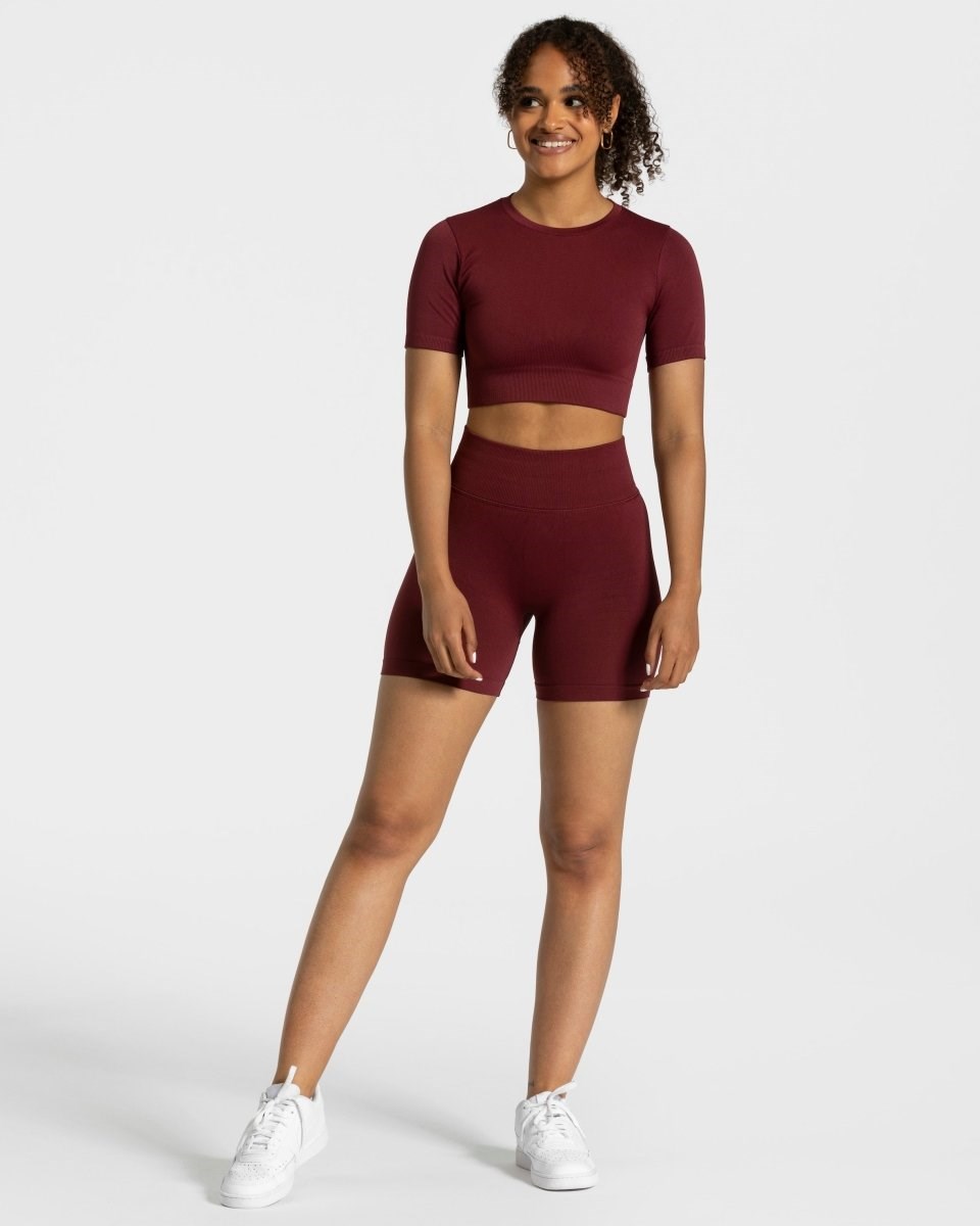 TEVEO Sensation Crop Top Rouge | 98473BFKQ