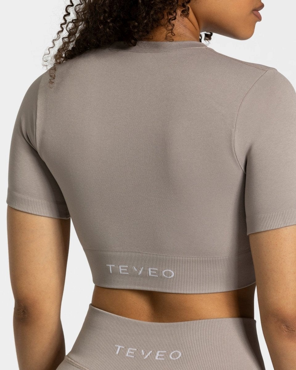 TEVEO Sensation Crop Top Stone | 52378LXDR