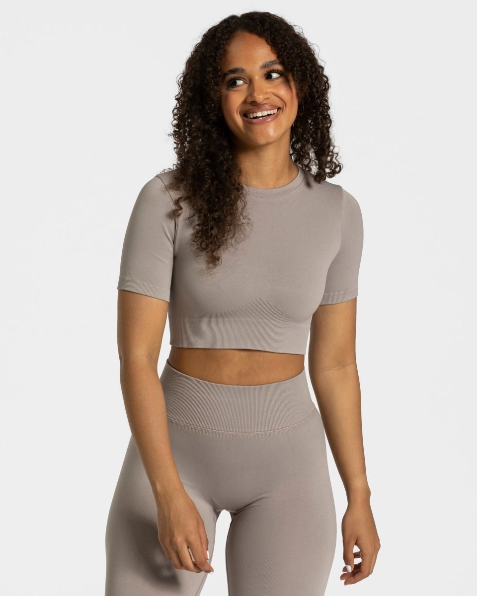 TEVEO Sensation Crop Top Stone | 52378LXDR