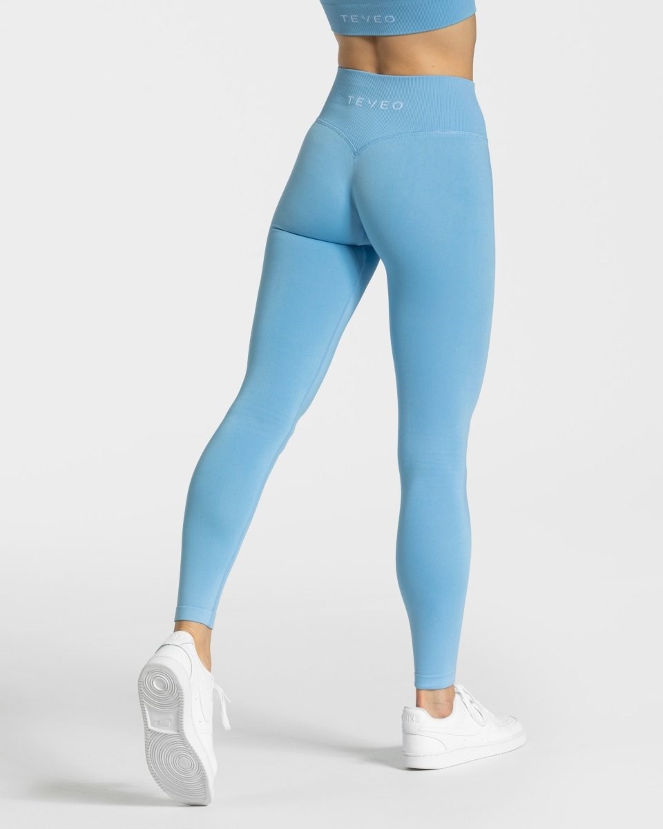 TEVEO Sensation Leggings Bleu | 24180OJTW