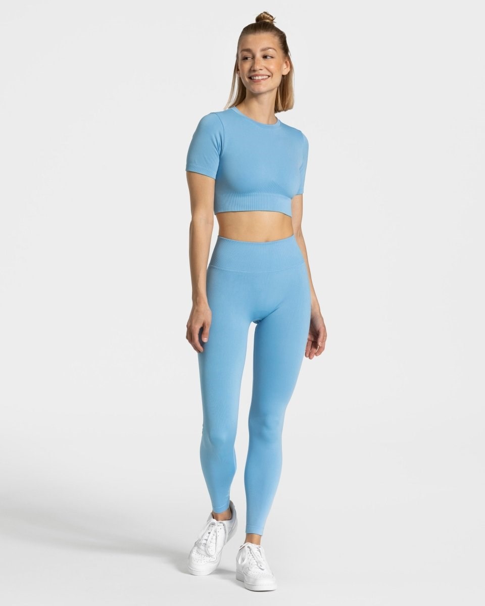 TEVEO Sensation Leggings Bleu | 24180OJTW