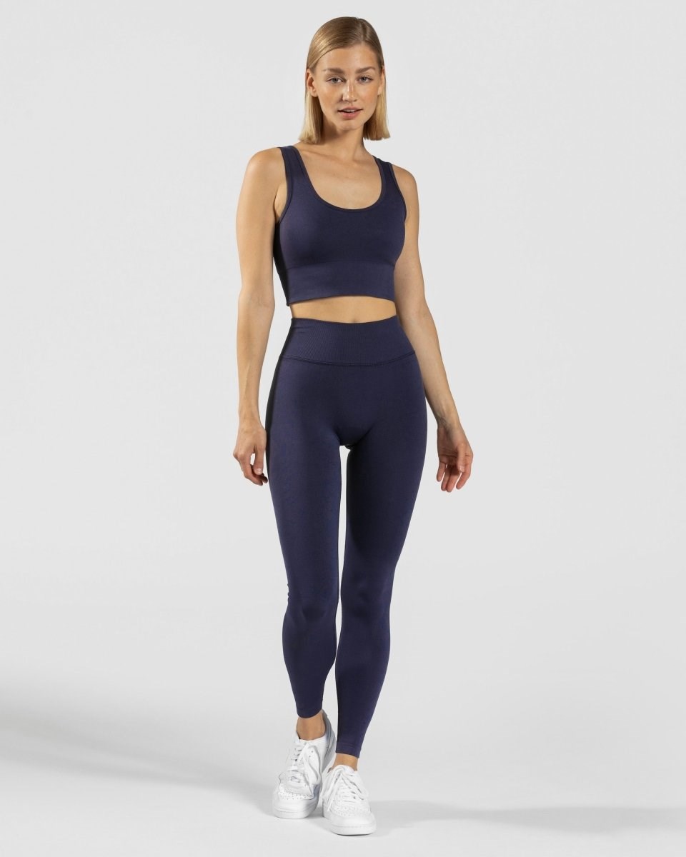 TEVEO Sensation Leggings Bleu Foncé | 26379ICEU