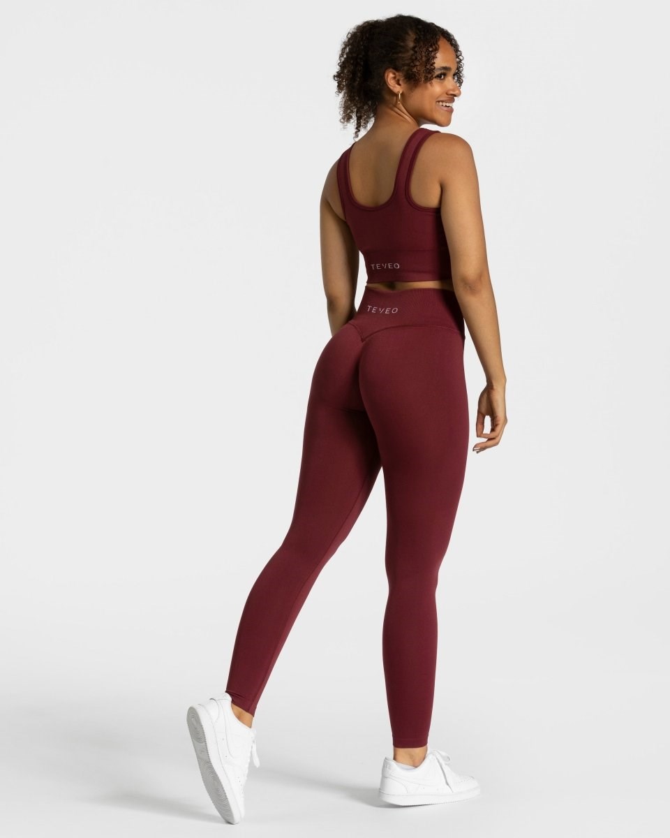 TEVEO Sensation Leggings Rouge | 61283XVAM