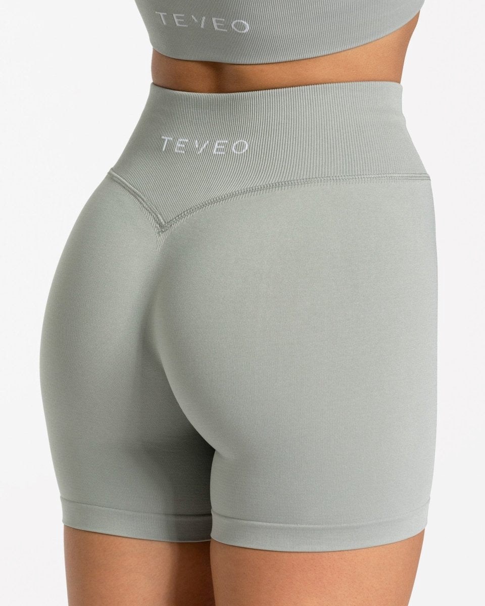 TEVEO Sensation Mini Shorts Gray | 29315PDBO