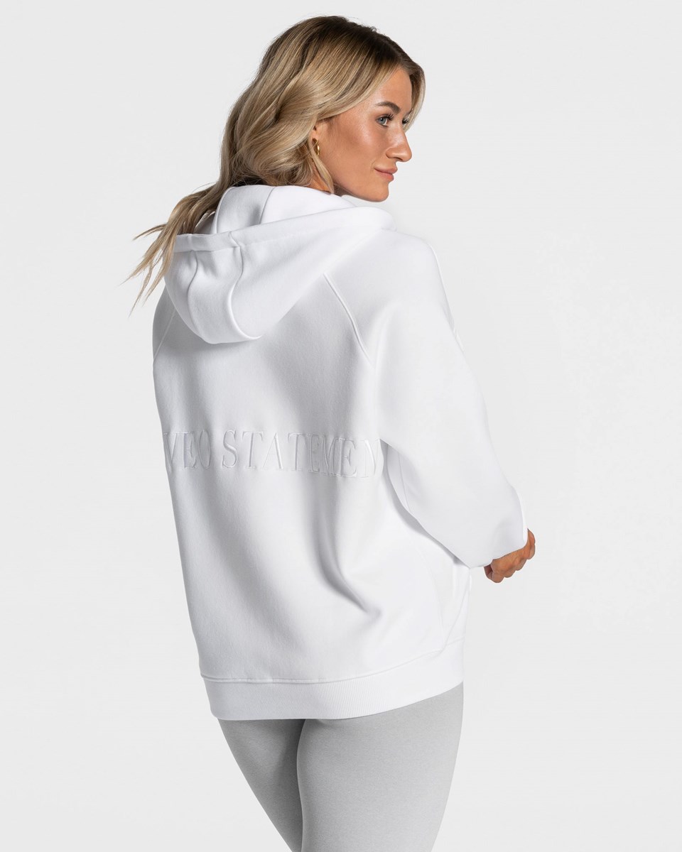 TEVEO Statement Oversized Jackets Blanche | 73842CDUE