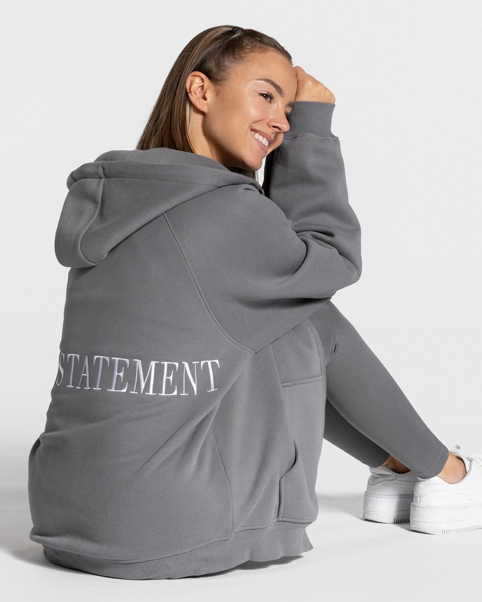 TEVEO Statement Oversized Jackets Graphit | 68245OENW