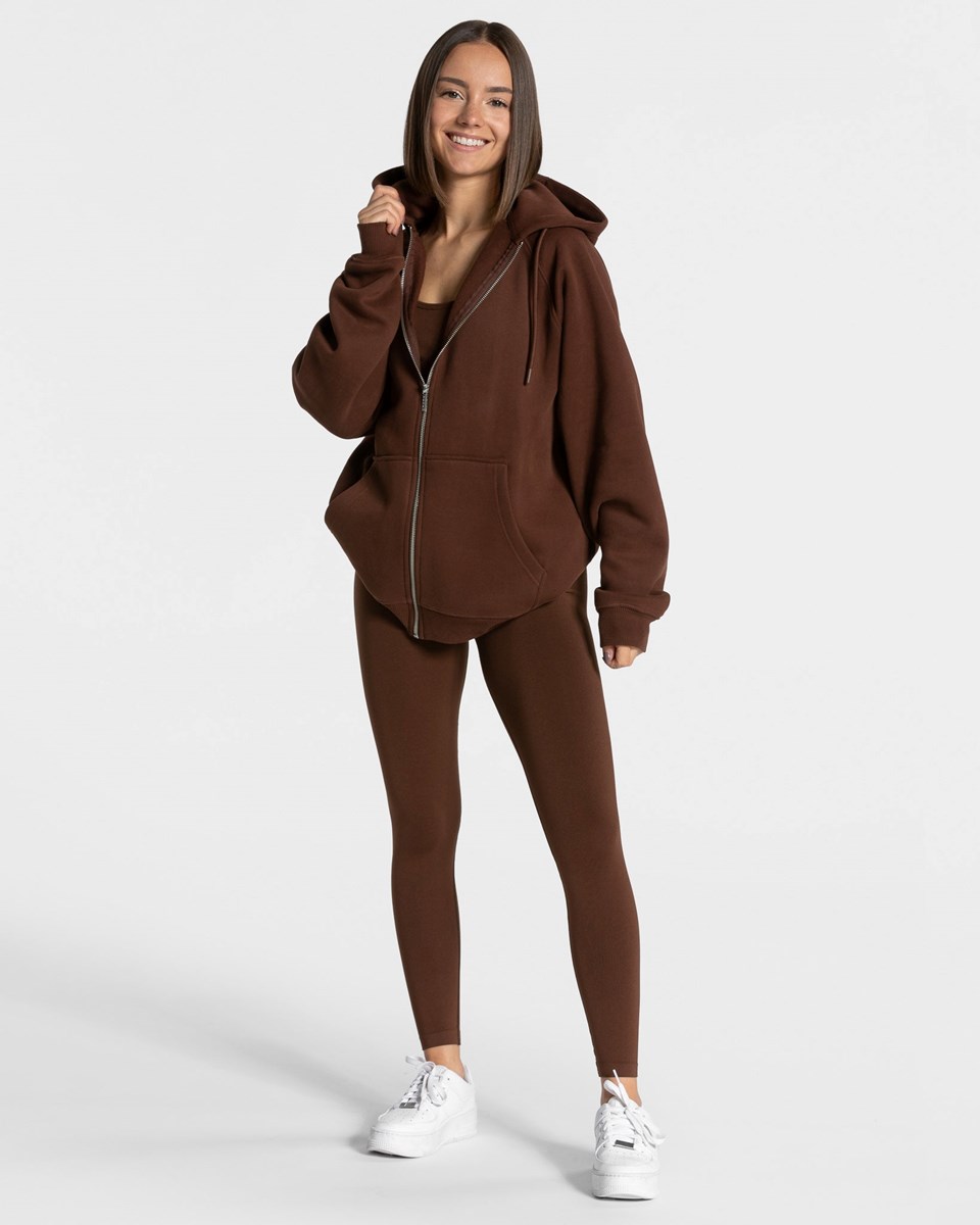 TEVEO Statement Oversized Jackets Kaffee | 69752VEPH