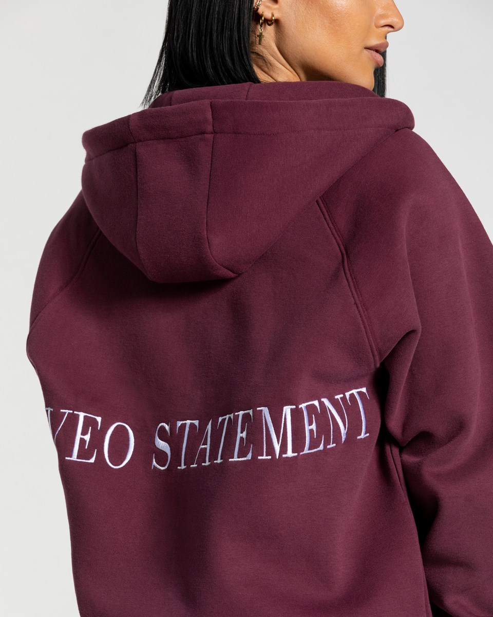 TEVEO Statement Oversized Jackets Pflaume | 14293GHUS