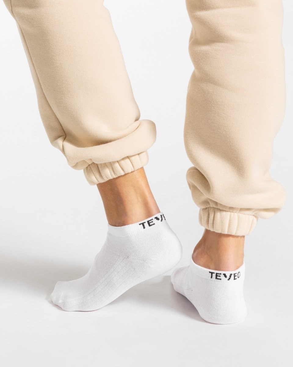 TEVEO TEVEO Sneaker Socken (2er) Blanche | 58291KCUN