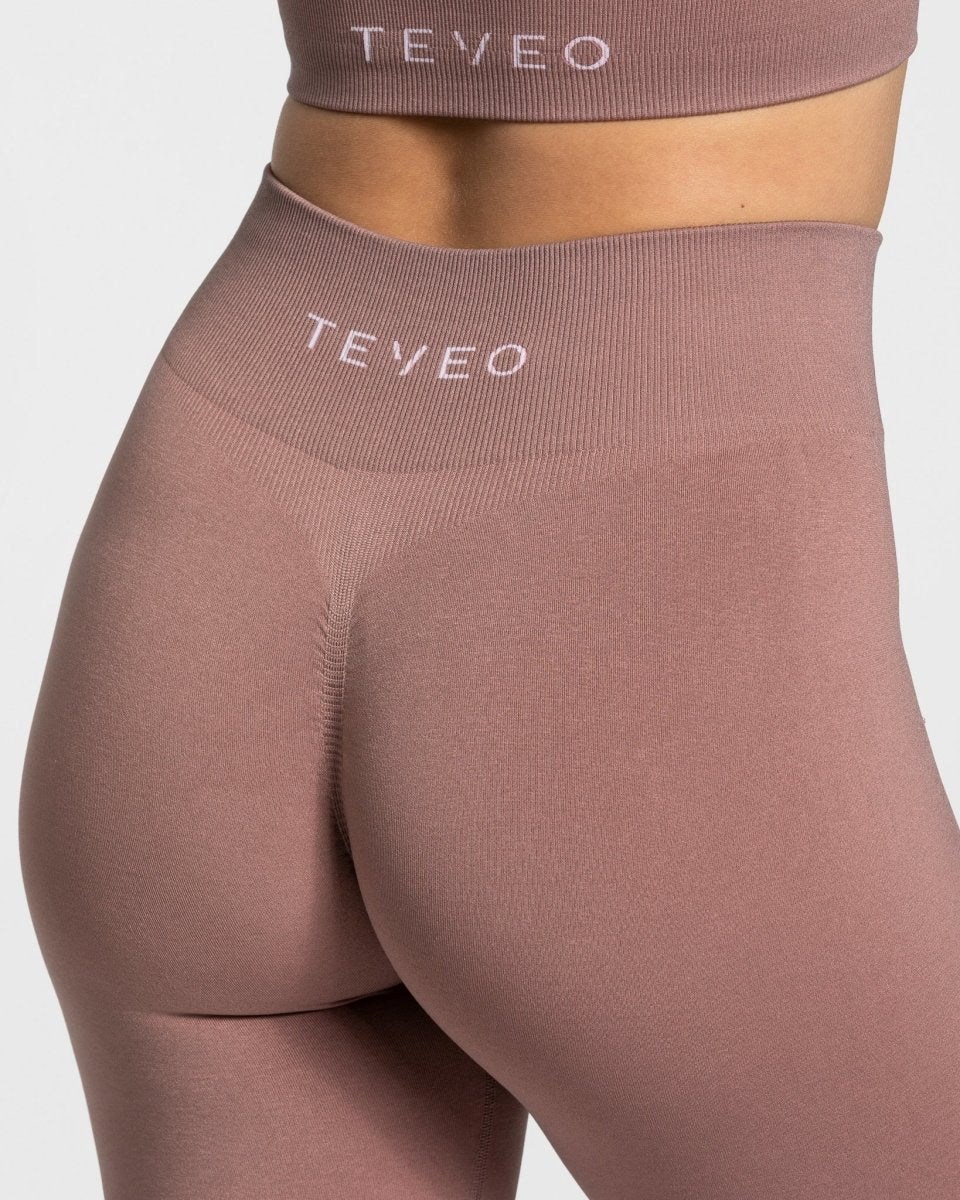 TEVEO Timeless Scrunch Leggings Rose | 50863USMR