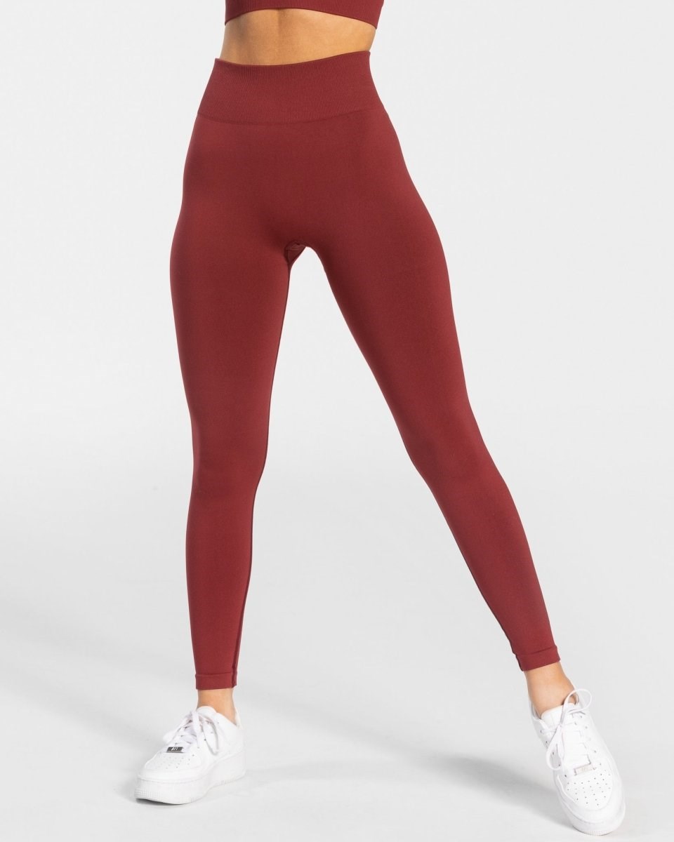 TEVEO Timeless Scrunch Leggings Rouge | 17568ODWH