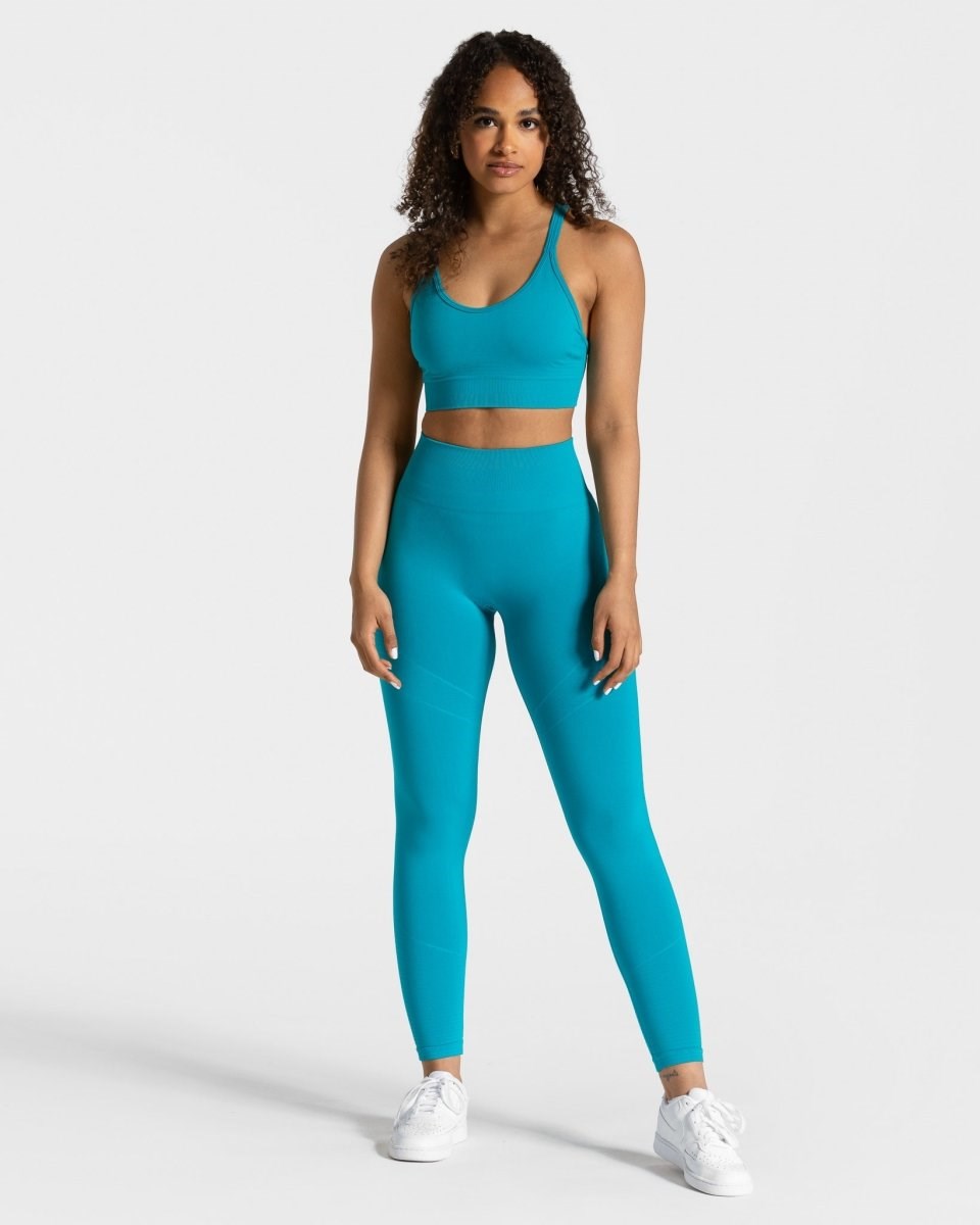 TEVEO True Leggings Bleu | 32587IQNA