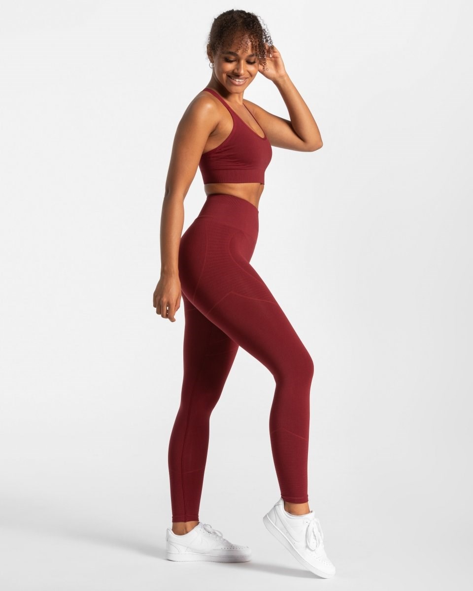 TEVEO True Leggings Rouge | 18307JBTI