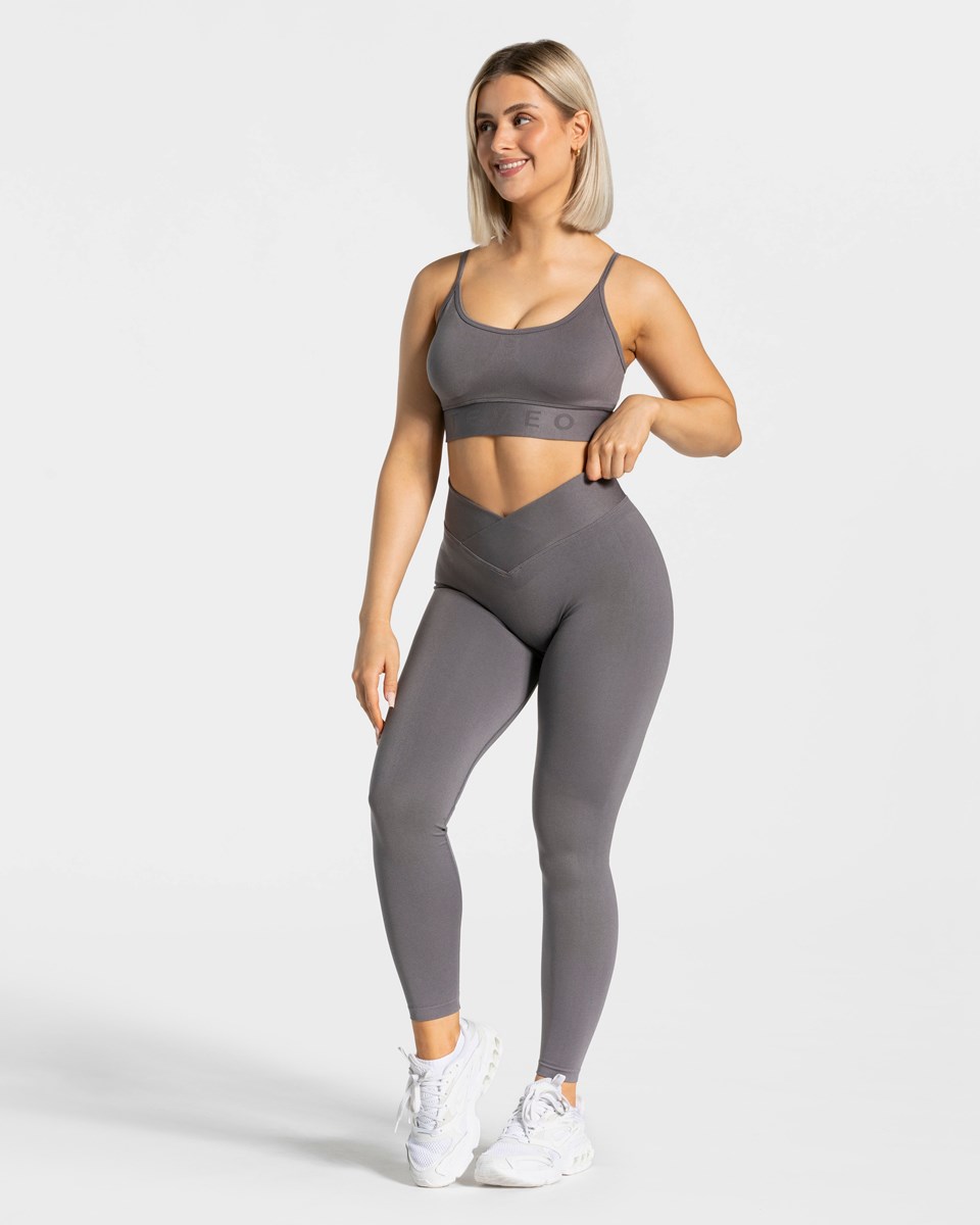 TEVEO V-Shape Leggings Graphit | 34706KYGH