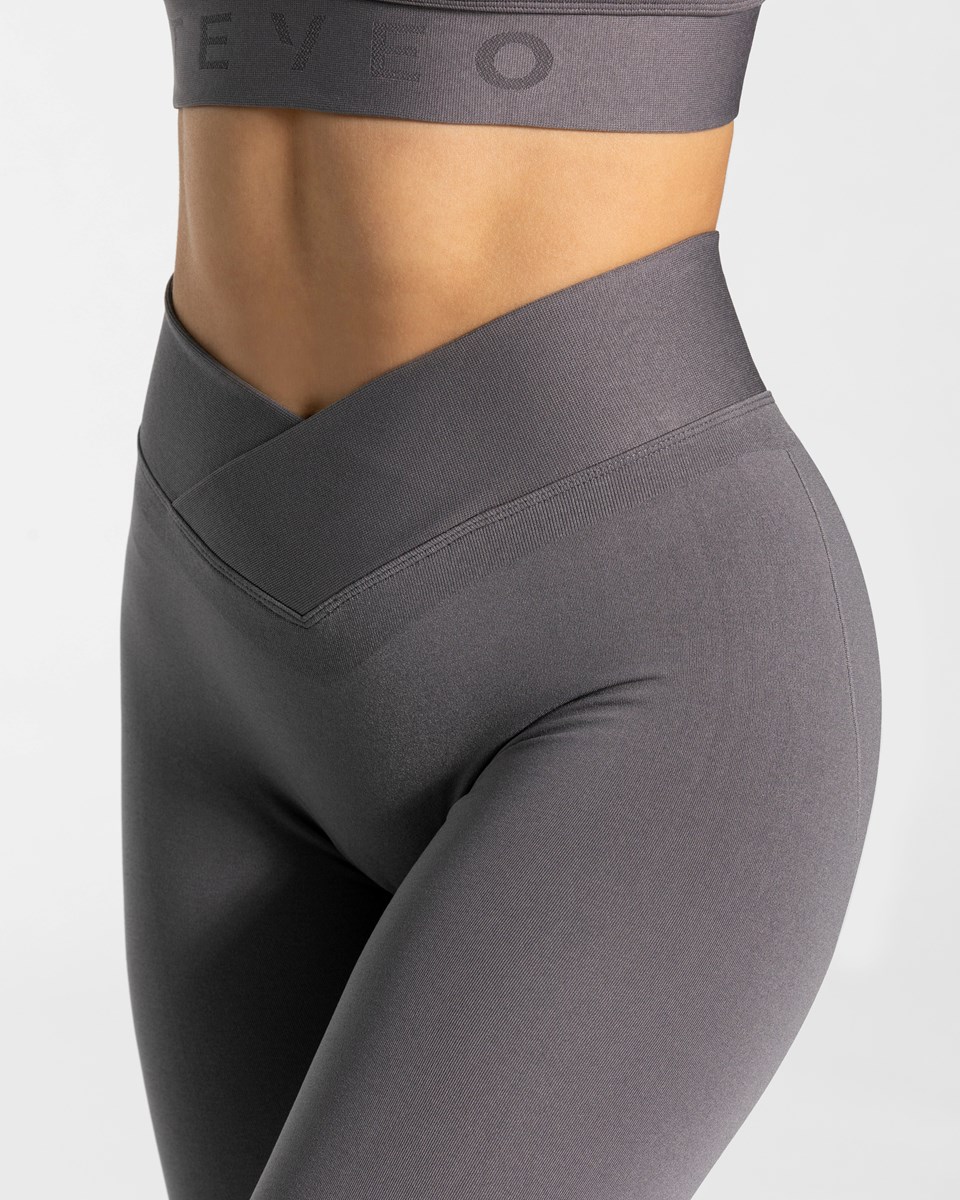 TEVEO V-Shape Leggings Graphit | 34706KYGH