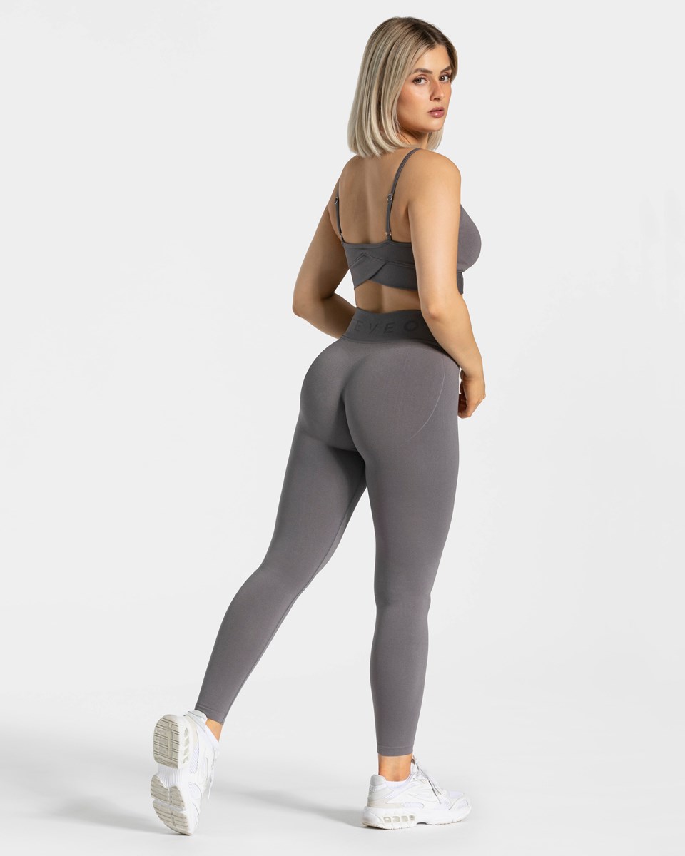 TEVEO V-Shape Leggings Graphit | 34706KYGH