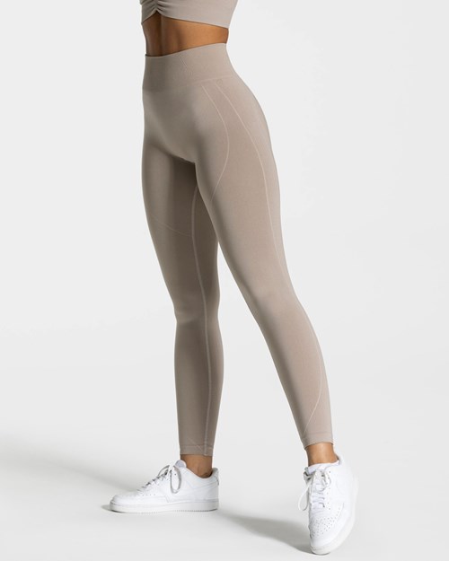 TEVEO Focus Scrunch Leggings Dust | 45308BHQD