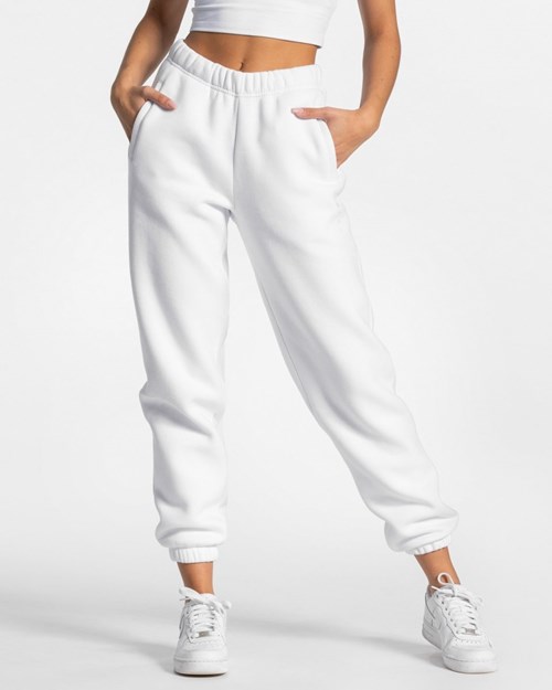 TEVEO Iconic Oversized Jogger Blanche | 73624PGDE