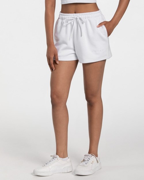 TEVEO Oversized Shorts Blanche | 37892WNZT